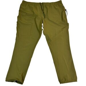 GRC Grand Running Club Asphalt Pants Mens 3XL Olive‎ Green Ripstop Joggers NWT